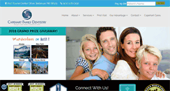 Desktop Screenshot of capehartdental.com
